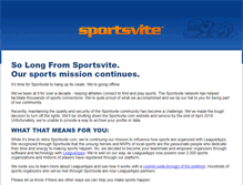 Tablet Screenshot of neworleans.sportsvite.com